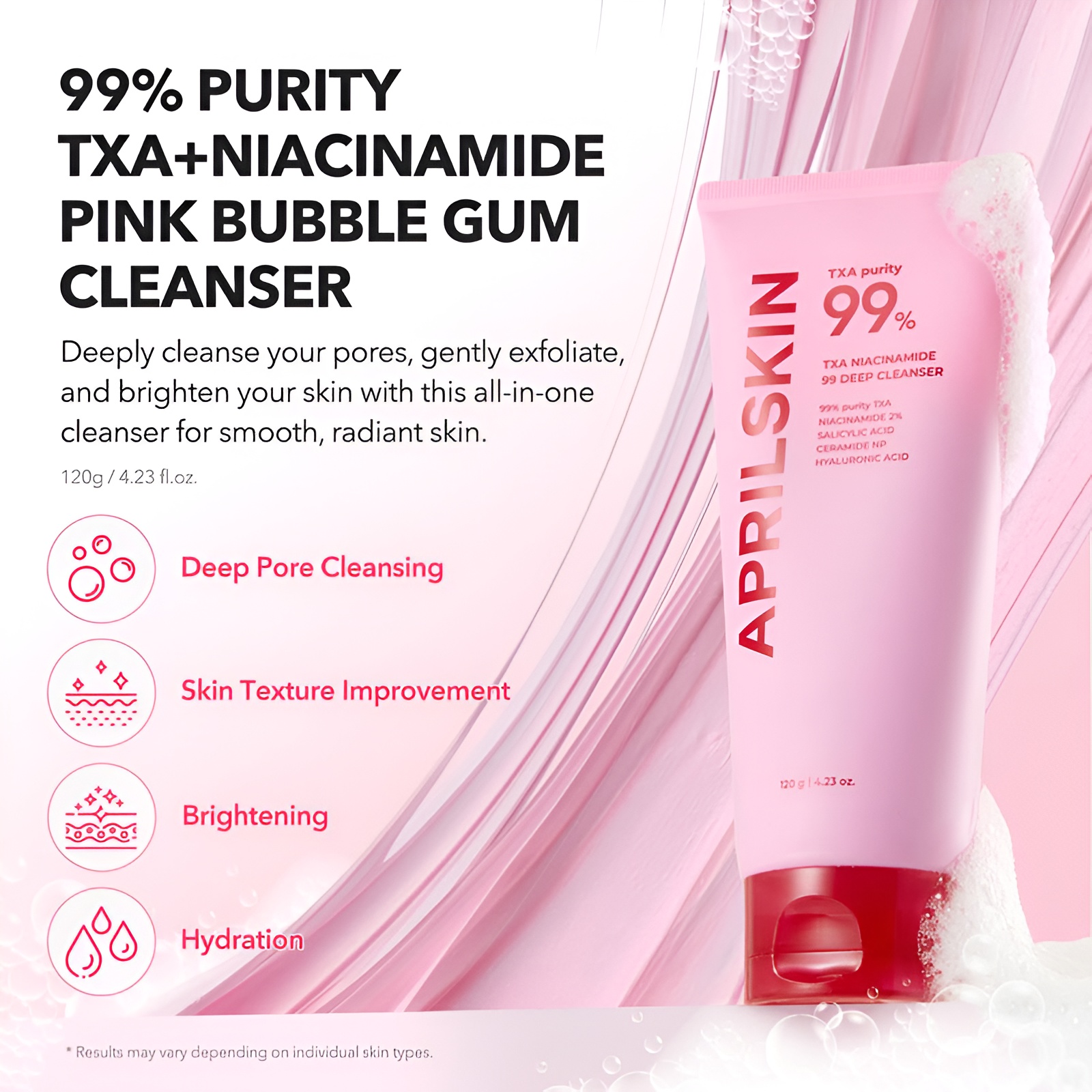 APRILSKIN TXA Niacinamide 99 Deep Cleanser 120 ML