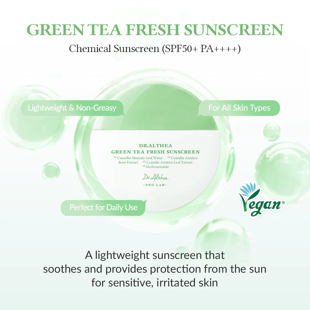 Dr.Althea Green Tea Fresh Sunscreen 45ml
