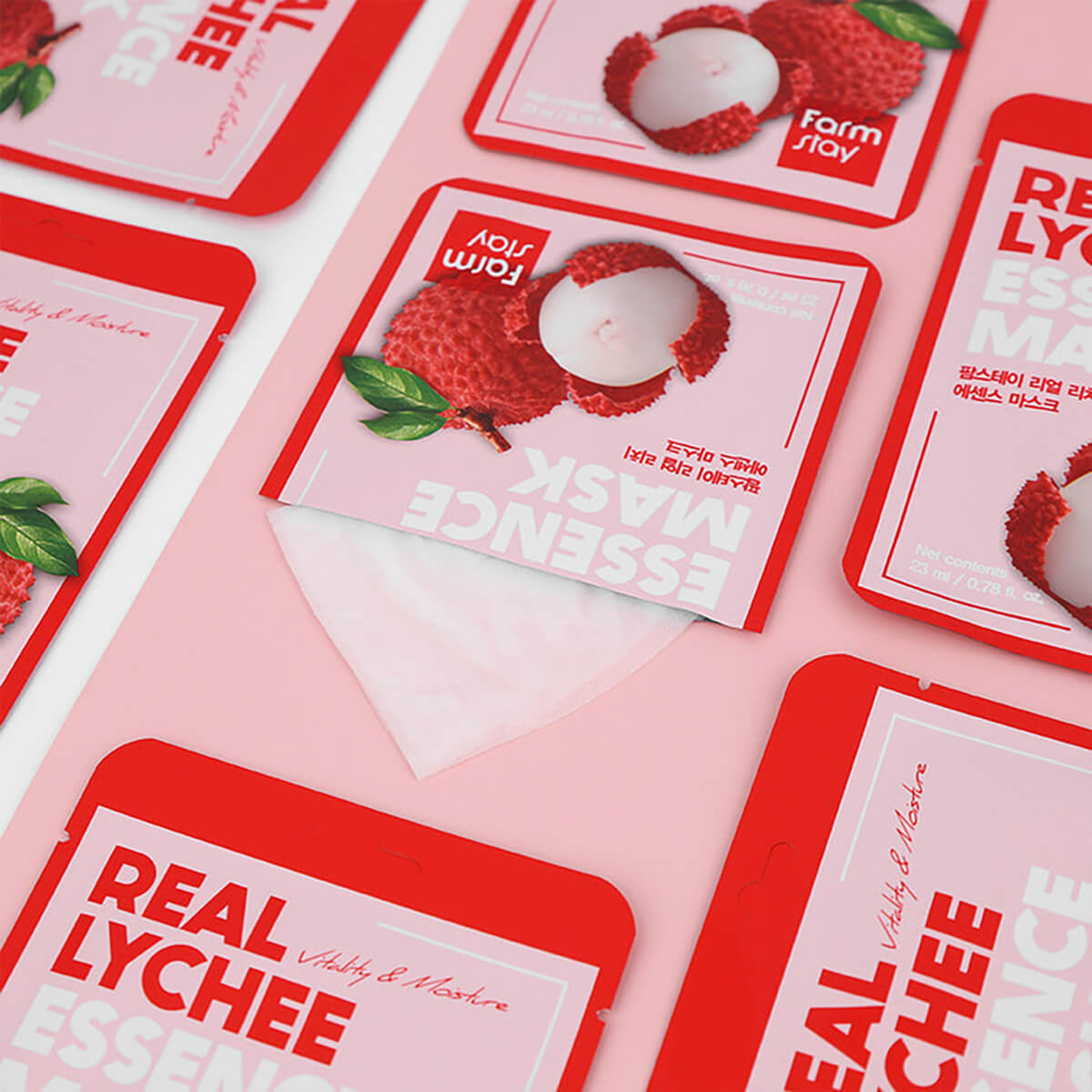 Farm Stay Real Lychee Essence Mask 23ml