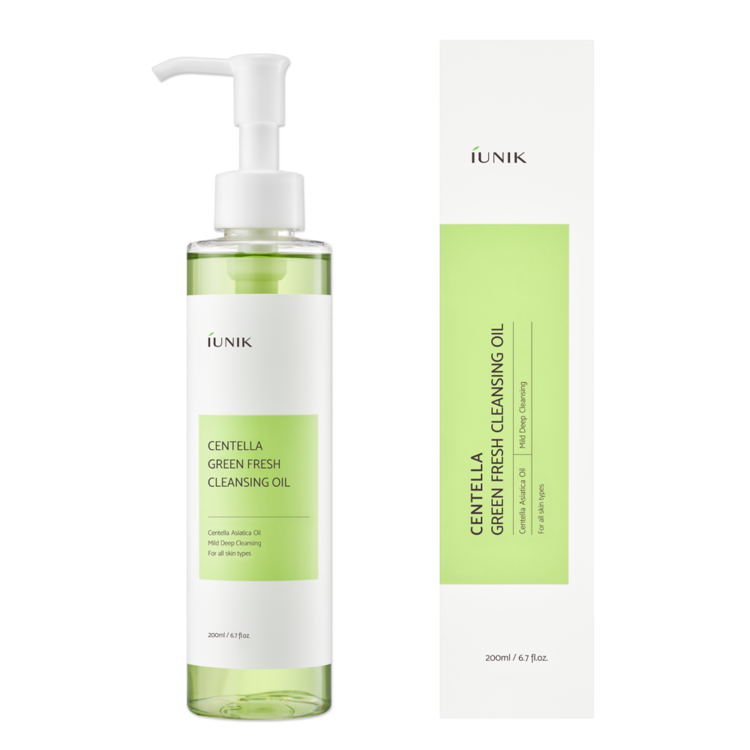 iUNIK Centella Green Fresh Cleansing Oil 200ml