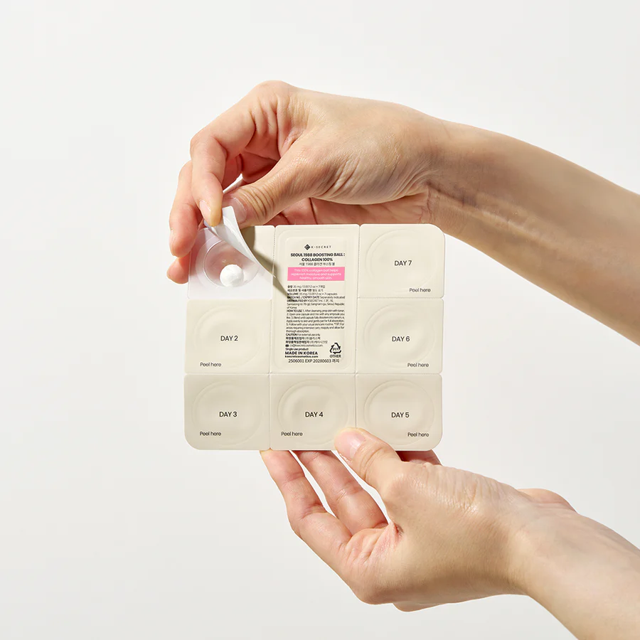 KSECRET SEOUL 1988 Boosting Ball Collagen 100% -35mg x 7 capsules