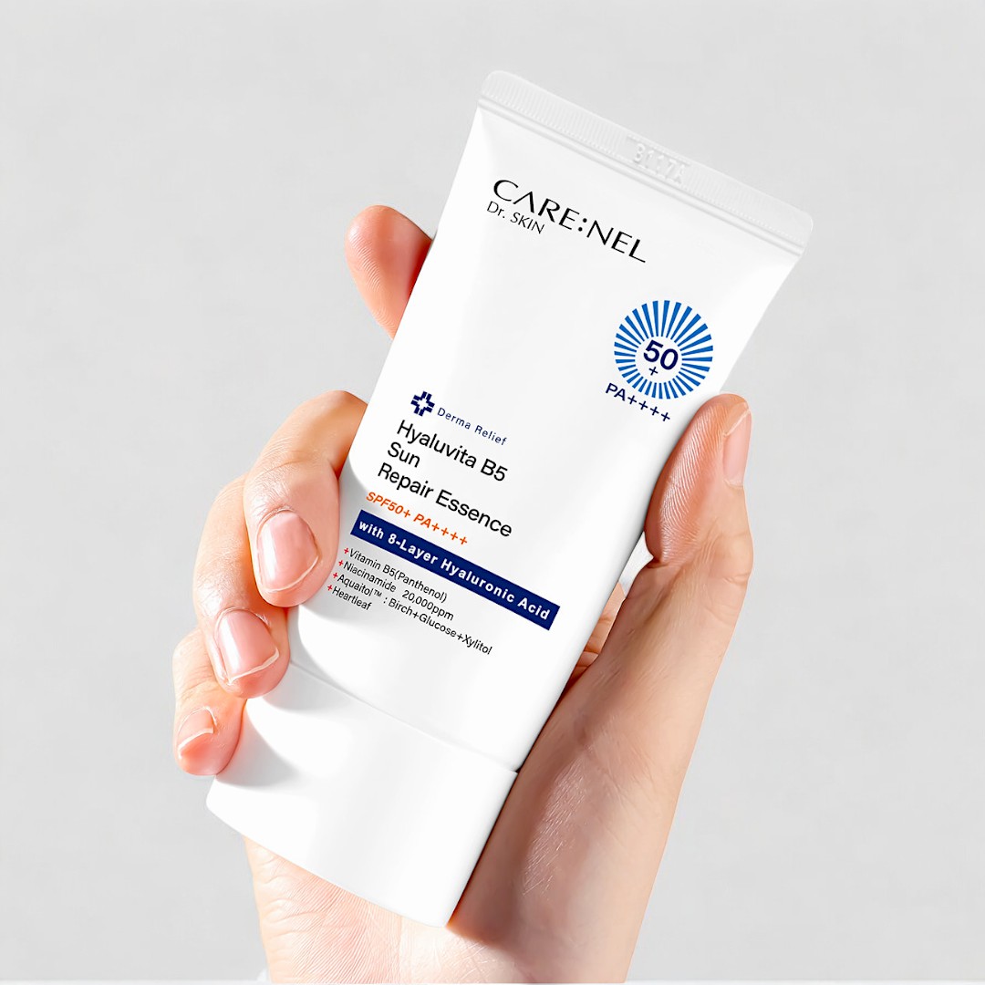 Carenel Hyaluvita B5 Sun Repair Essence SPF50+ PA++++