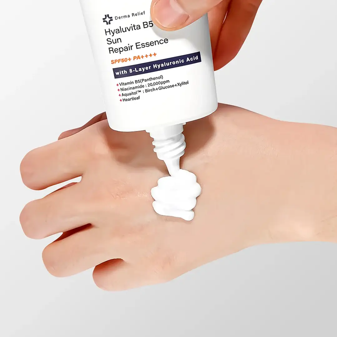 Carenel Hyaluvita B5 Sun Repair Essence SPF50+ PA++++