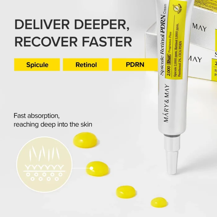 Mary & May Spicule Retinol PDRN Cream 15g thumbnail 3