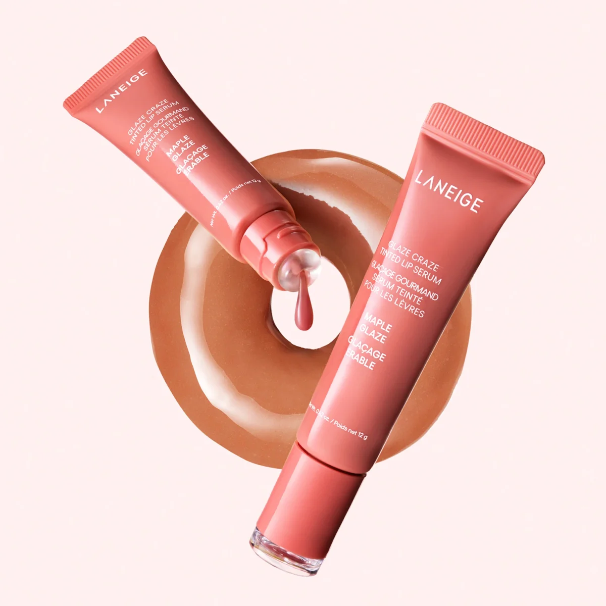 LANEIGE Glaze Craze Tinted Lip Serum 12g (Maple Glaze)