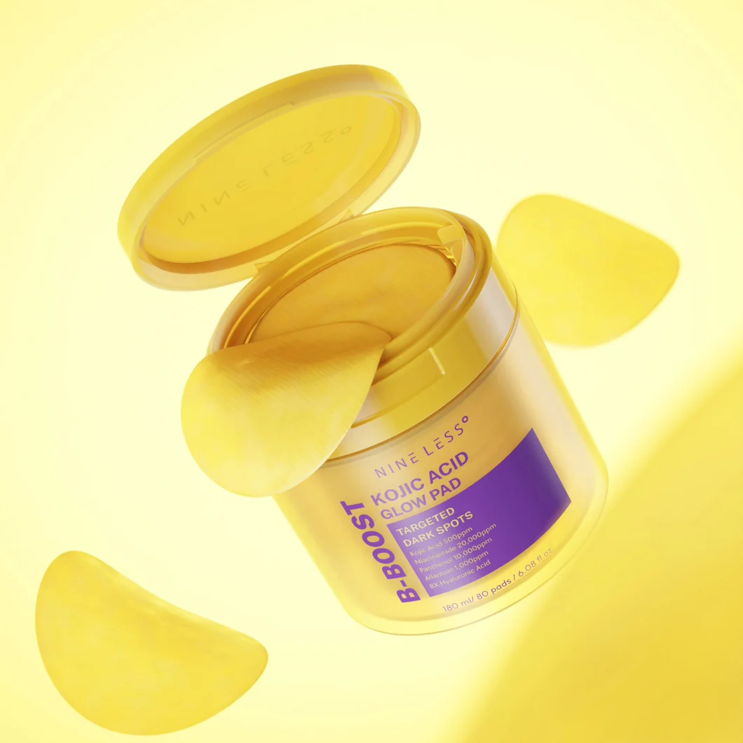 NINELESS B-Boost Kojjic Acid Glow Toner Pad (80 pads)