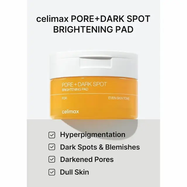 CELIMAX Pore + Dark Spot Brightening Pad (40 Pads)