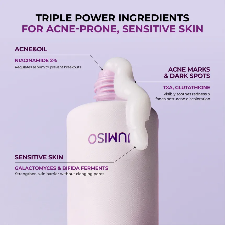 JUMISO Niacinamide 2+ Oil Control Cream 80ml