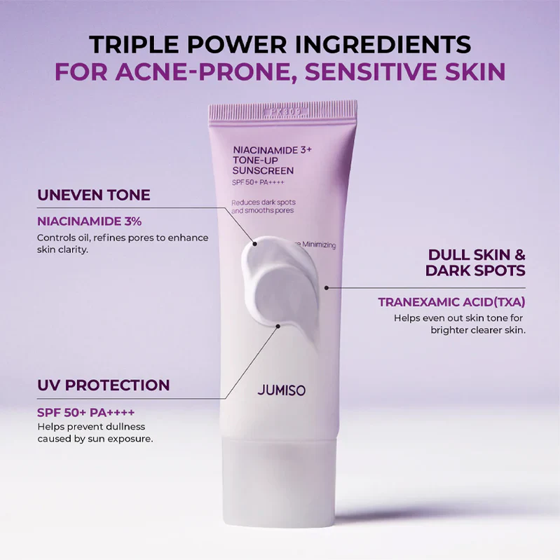 JUMISO Niacinamide 3+ Tone-Up Sunscreen  40ml