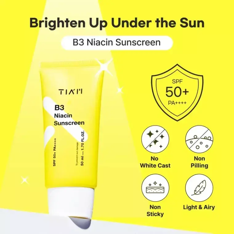 TIAM B3 Niacin Sunscreen 50ml thumbnail 3