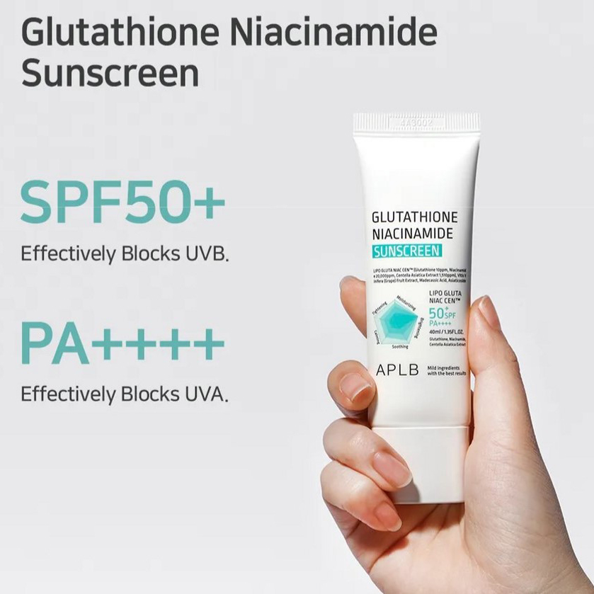 APLB Glutathione Niacinamide Sunscreen 40ml thumbnail 2