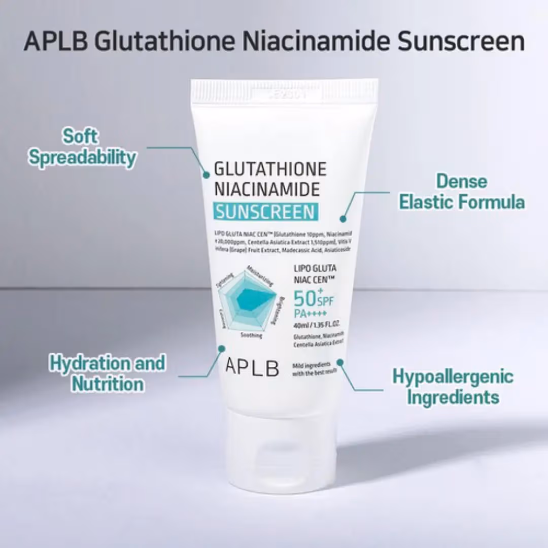 APLB Glutathione Niacinamide Sunscreen 40ml thumbnail 3