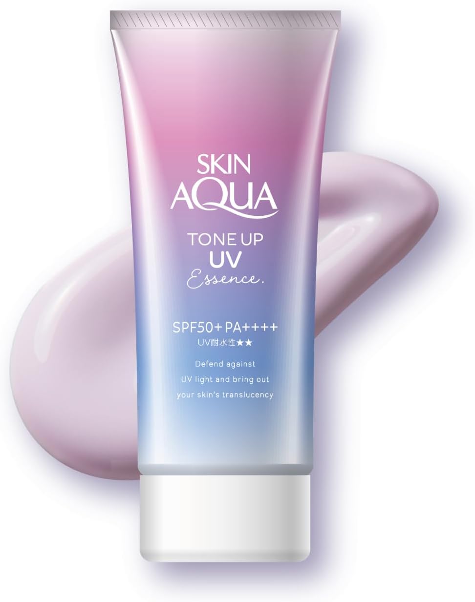 Skin Aqua Tone Up UV Essence SPF50+ PA++++ 80g (Lavender) thumbnail 2
