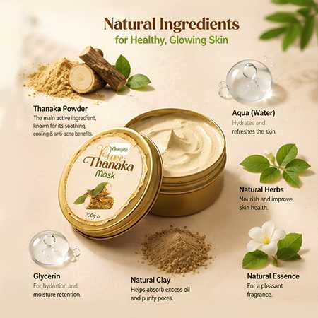 Oporajita Pure Thanaka Mask 200g thumbnail 2