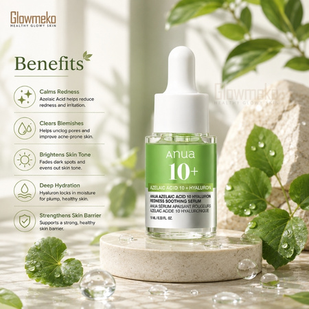Anua Azelaic Acid 10 Hyaluron Redness Soothing Serum 10ml thumbnail 2