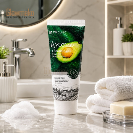 3W Clinic Avocado Cleansing Foam 100ml thumbnail 3