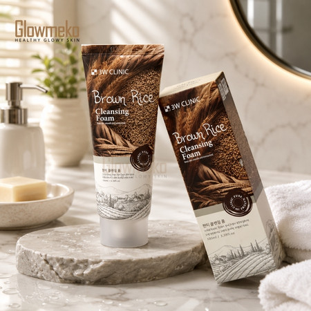 3W Clinic Brown Rice Foam Cleansing 100ml thumbnail 2