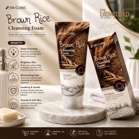 3W Clinic Brown Rice Foam Cleansing 100ml thumbnail 3
