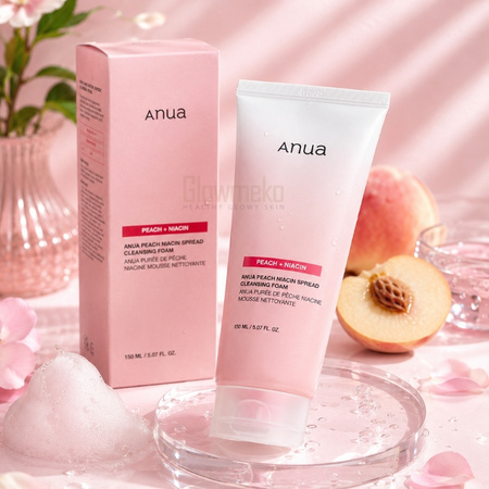 Anua Peach Niacin Spread Cleansing Foam 150ml thumbnail 2