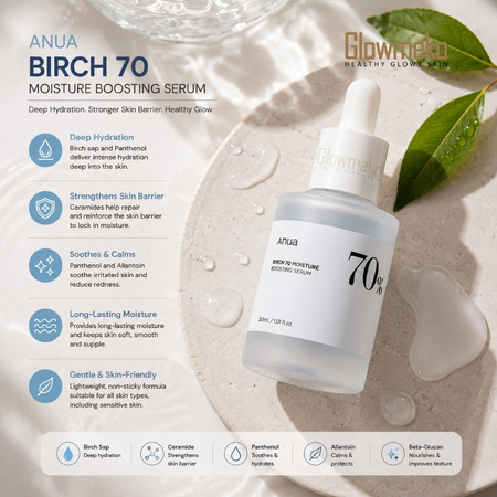 Anua Birch 70% Moisture Boosting serum 30ml thumbnail 3