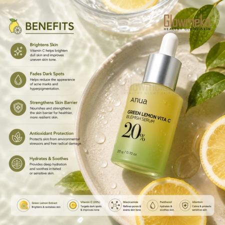 ANUA Green Lemon Vitamin C Blemish Serum 20g thumbnail 4