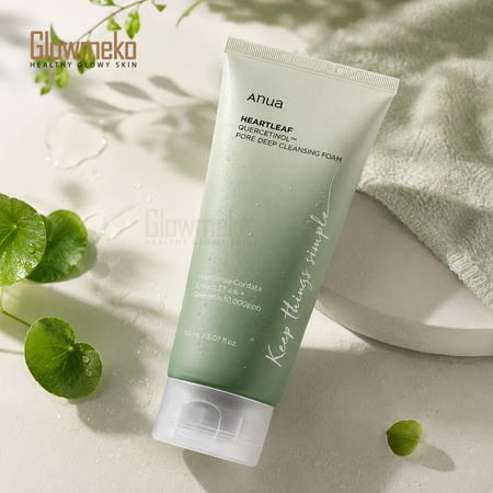 Anua Heartleaf Quercetinol Pore Deep Cleansing Foam 150ml thumbnail 4