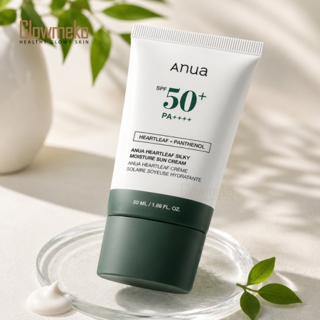 Anua Heartleaf Silky Moisture Sun Cream SPF 50+ PA++++50ml thumbnail 2