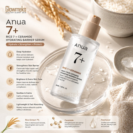 Anua 7 Rice Ceramide Hydrating Barrier Serum 50ml thumbnail 3