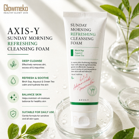 AXIS-Y Sunday Morning Refreshing Cleansing Foam 120 ml thumbnail 4