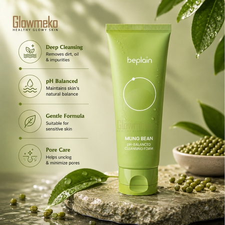 Beplain Mung Bean Ph-balanced Cleansing Foam 20ml thumbnail 2