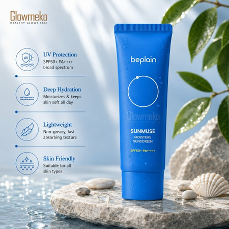 Beplain Sunmuse Moisture Sunscreen SPF50+ PA++++ 50ml thumbnail 2