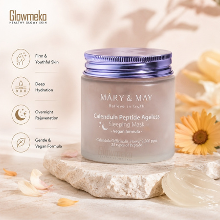 Mary&May Calendula Peptide Ageless Sleeping Mask 110g thumbnail 2
