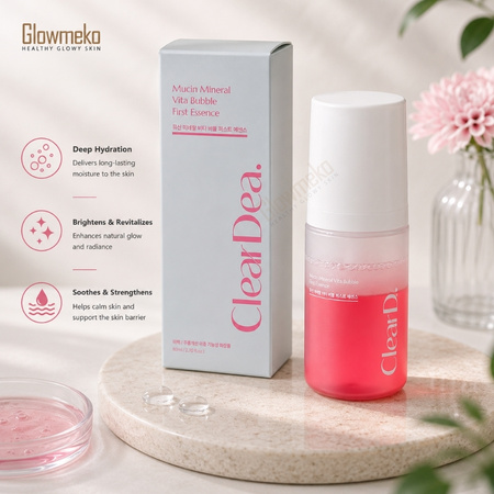 ClearDea Mucin Mineral Vita Bubble First Essence 60ml thumbnail 2