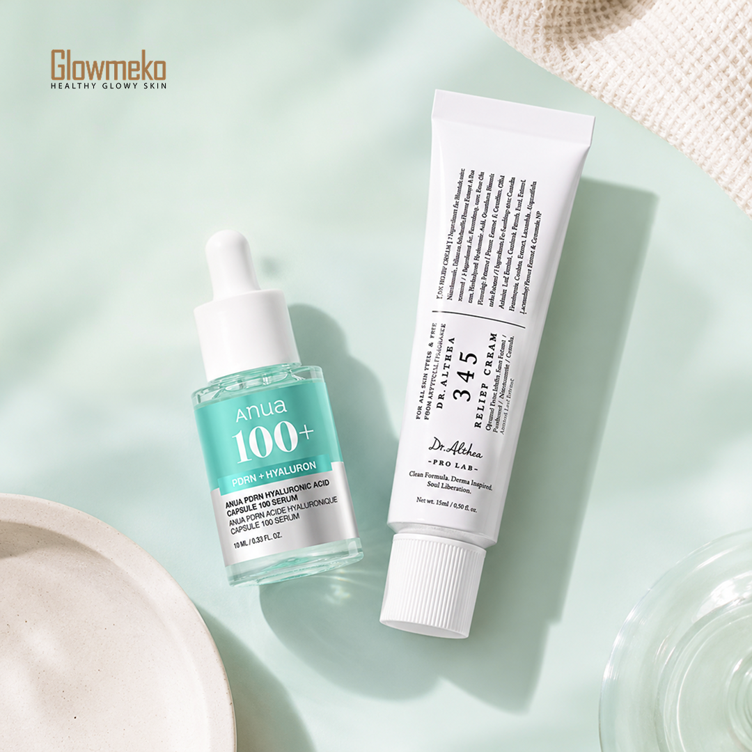 Dr.Althea 345 Relief Cream 15ml + Anua PDRN Hyaluronic Acid Capsule 100 Serum Mini 10ml Combo thumbnail 2