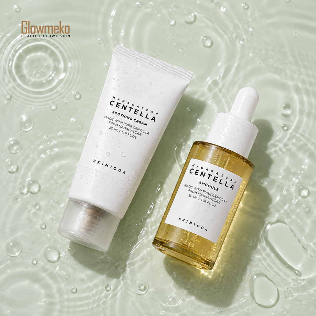 SKIN1004 Madagascar Centella Ampoule 30ml + SKIN1004 Madagascar Centella Soothing Cream 30ml Combo thumbnail 2