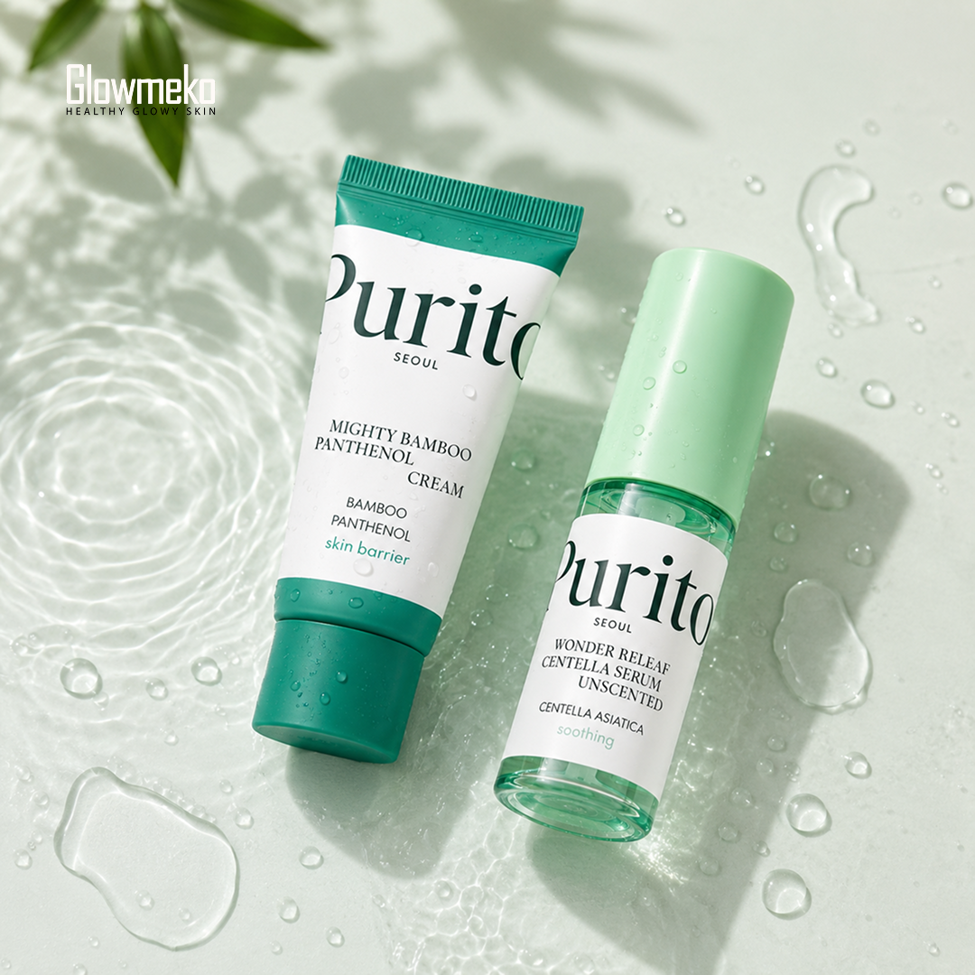 Purito Wonder Releaf Centella Toner Unscented 30ml + Purito Seoul Mighty Bamboo Panthenol Cream 15ml Combo thumbnail 2
