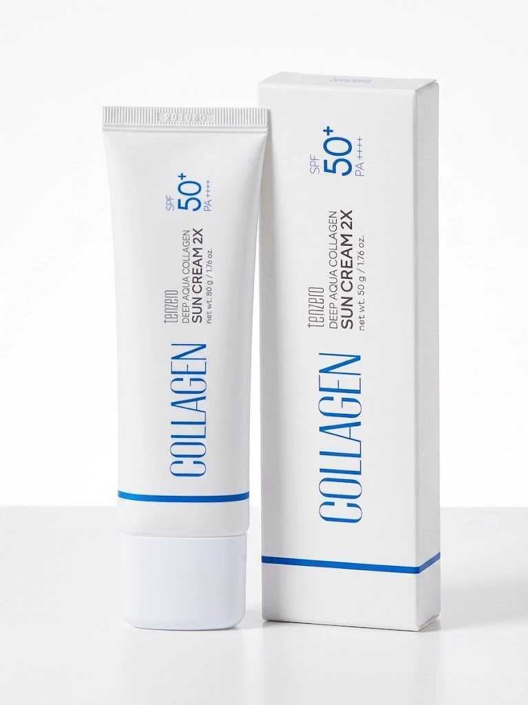 Tenzero Deep Aqua Collagen Sun Cream 2X – 50g thumbnail 2