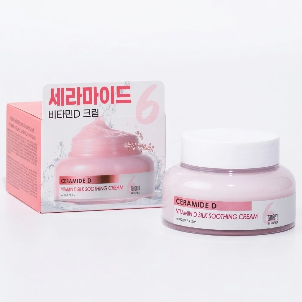 Tenzero ceramide D vitamin D silk soothing cream -100gm thumbnail 2