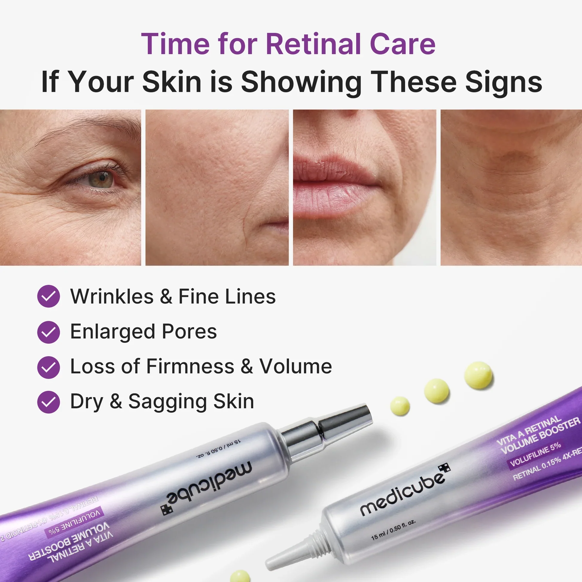 Medicube Vita A Retinal Volume Booster Serum 15ml thumbnail 3
