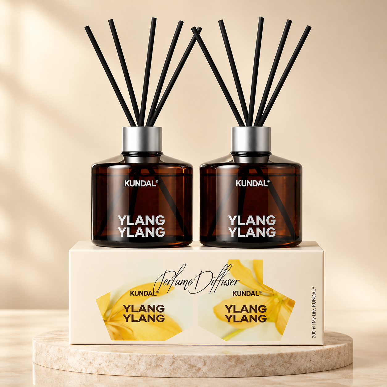 KUNDAL Perfume Diffuser Ylang Ylang 400ml (2 EA) thumbnail 2