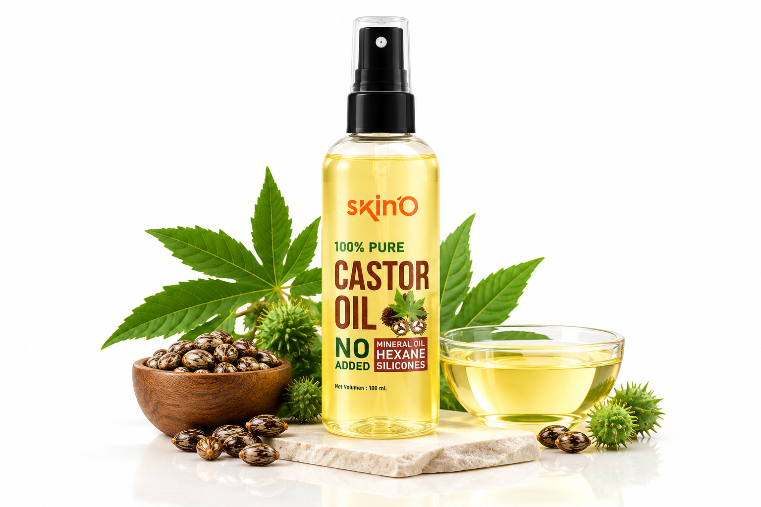 Skin’O 100% Pure Castor Oil (120ml) thumbnail 3