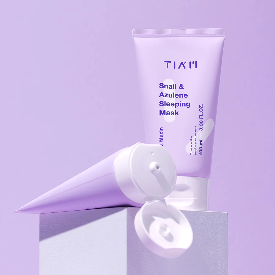 TIAM Snail & Azulene Sleeping Mask 80ml