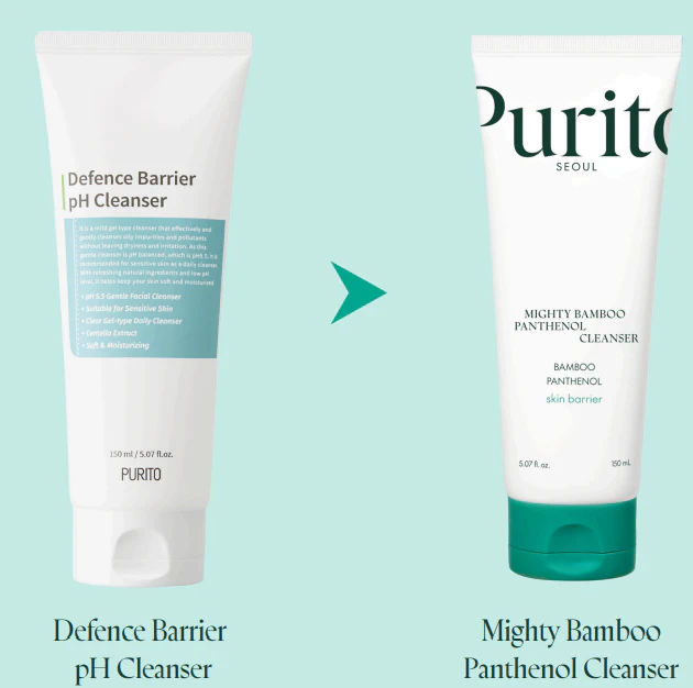 Purito Seoul Mighty Bamboo Panthenol Cleanser 150ml