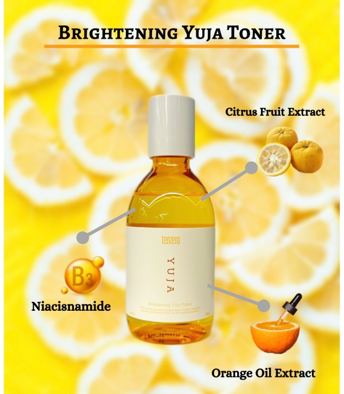 Tenzero brightening yuja toner 200ml
