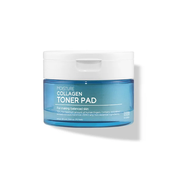 Tenzero moisrure collagen toner pad 160ml