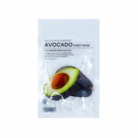 Tenzero avocado sheet mask (10 pcs packet) 25ml