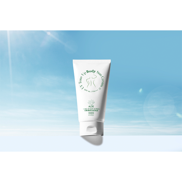 Tenzero tone up body sun cream 150ml