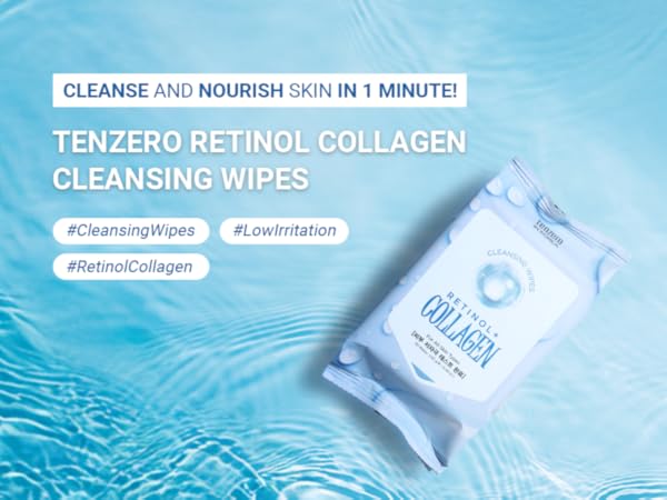 Tenzero cleansing wipes 80ml