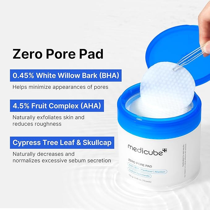 Medicube Zero Pore Pad 2.0 – 70 Pads