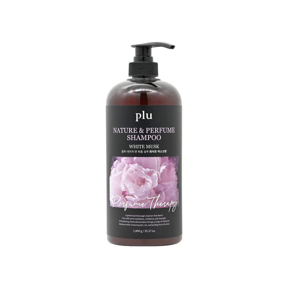 Plu nature & perfume shampoo (white mask) 1000ml